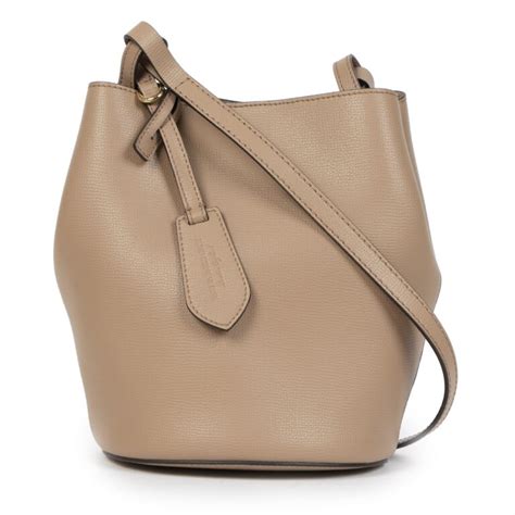 burberry bucket bag lorne|BURBERRY Calfskin Small Lorne Bucket Crossbody Natural .